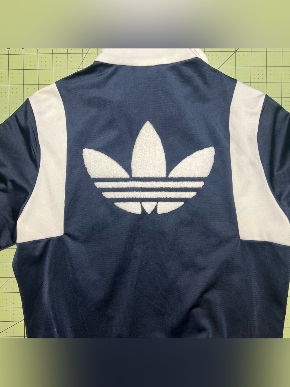 Adidas 3 piece set! Navy and White Trefoil Jacket, Pants & Tank